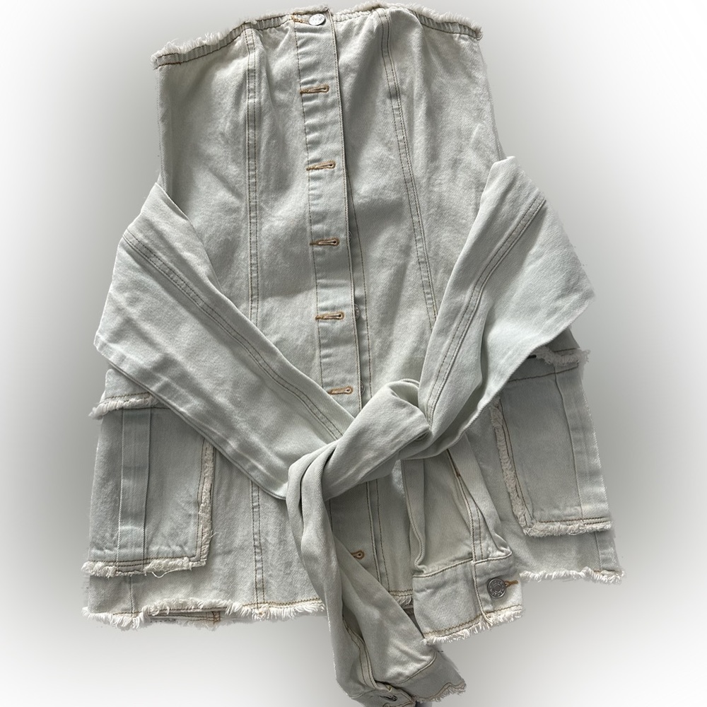 Denim dress